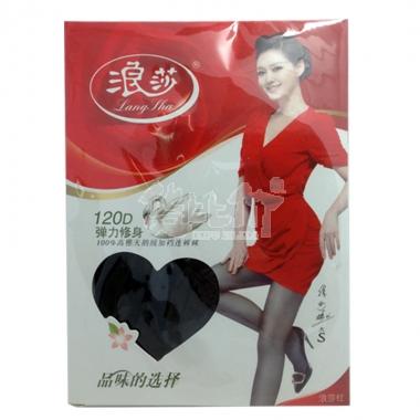 浪莎120D天鹅绒加裆连裤袜**/盒