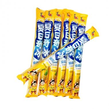 喜之郎脆脆冰单支装菠萝味85g**/条