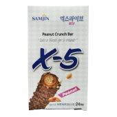 (韩国)X-5花生夹心巧克力棒（原味）30g**/条