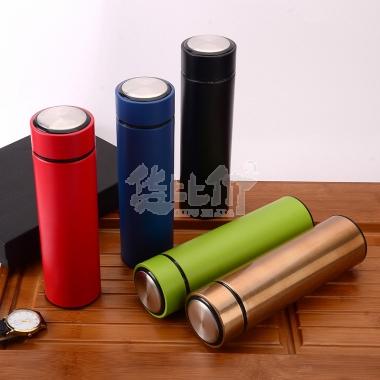 廷选双层真空保温杯(颜色随机)**/个