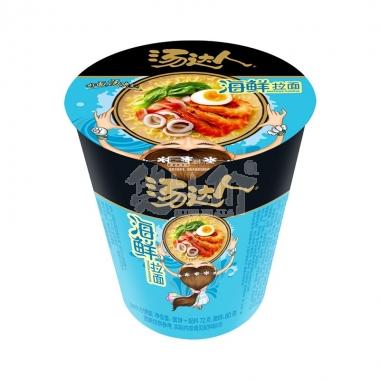 统一汤达人杯海鲜拉面72g/杯