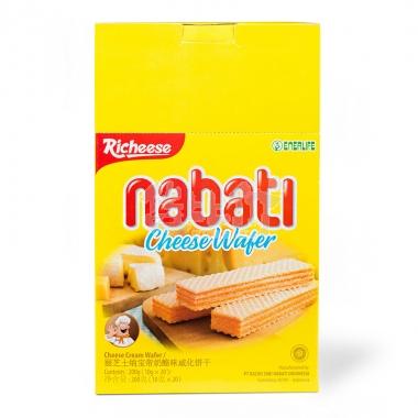 (印尼)丽芝士纳宝帝奶酪威化饼干200g/盒