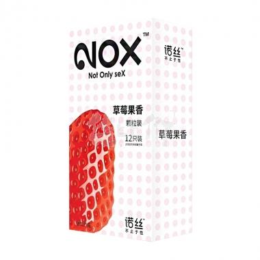 诺丝温莎草莓味安全套12片/盒