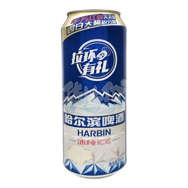 (佛山)哈尔滨啤酒冰纯罐装500ml(18罐)/罐