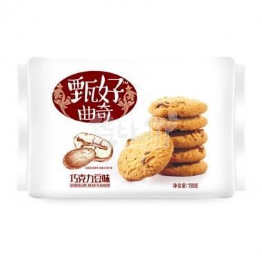 达利园好吃点甄好曲奇巧克力豆味150g**/包