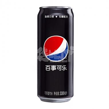 百事可乐原味无糖细长罐330ml/罐
