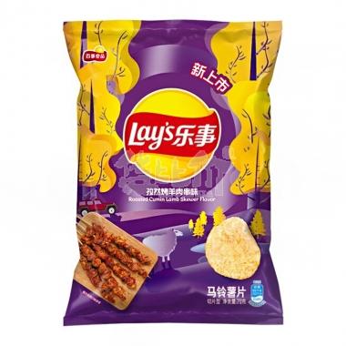 乐事孜然烤羊肉串味70g**/包