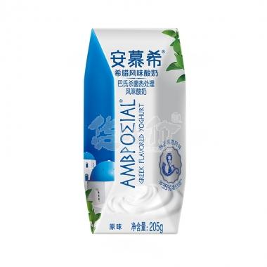 (3月)伊利安慕希风味酸奶原味205g/盒