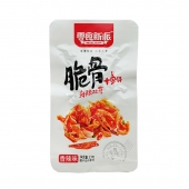 零食新派脆骨鱼仔香辣味13g**/包