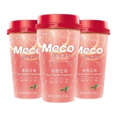 香飘飘桃桃红柚如鲜杯装果茶400ml/杯