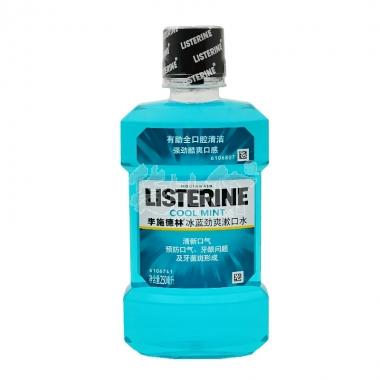 李施德林漱口水冰蓝劲爽250ml/瓶
