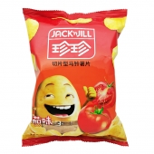 #珍珍天然薯片番茄味40g/包