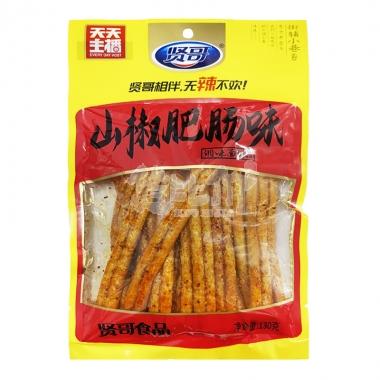 贤哥肥肠山椒味130g150天/包