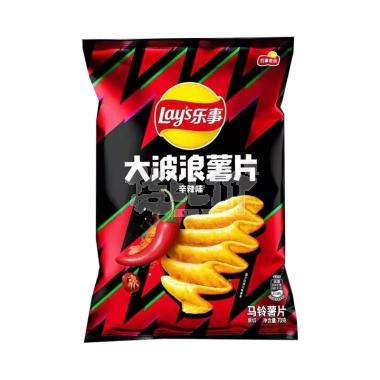 乐事大波浪薯片辛辣味70g/包