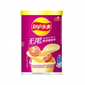乐事无限鲜浓番茄罐装40g/罐