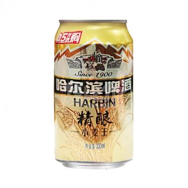 （有奖）佛山05哈尔滨小麦王精酿330mL罐装/罐