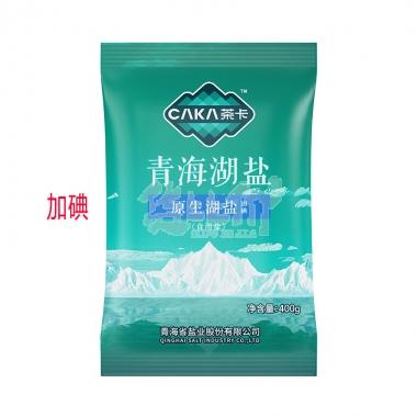 茶卡青海湖盐-原生湖盐（加碘）400g/袋
