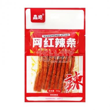 森吧透明网红辣条92g**/包